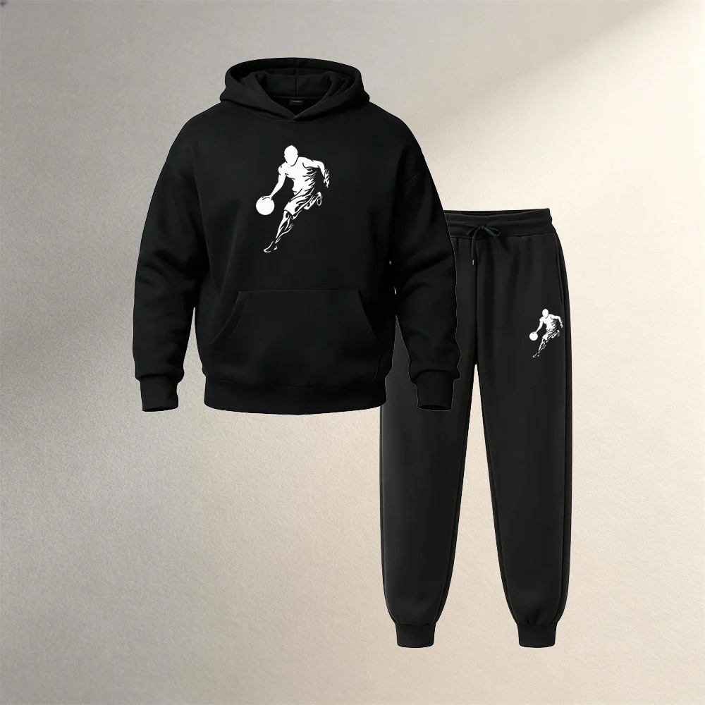 Street Fashion Winter - Men's Clothing Pullover Hoodies Sets 2