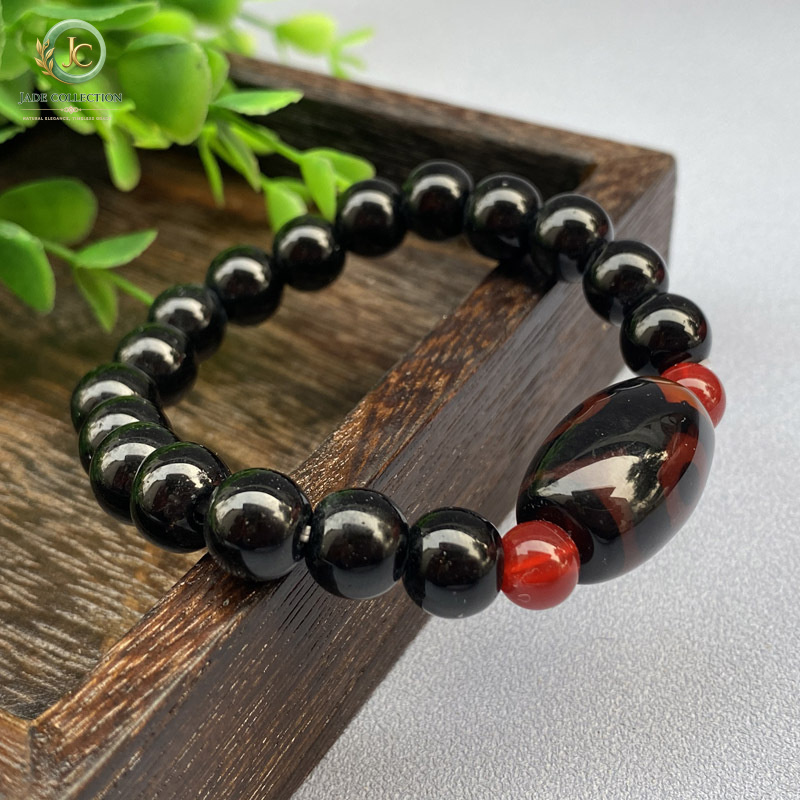 Three-Eyed Dzi Bead Agate Brac - огляд і ціна Street Fashion Vendors