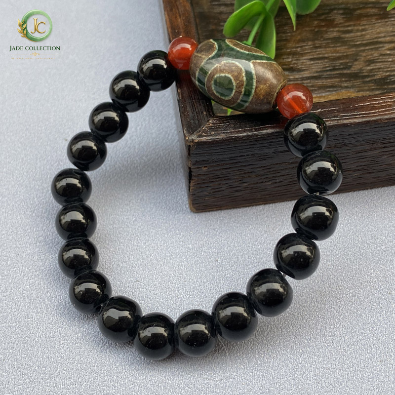 Three-Eyed Dzi Bead Agate Brac - огляд і ціна Street Fashion Vendors
