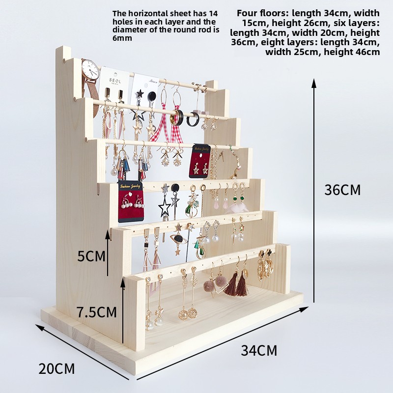  Wood Earring Display Stand De - огляд і ціна Street Fashion Vendors