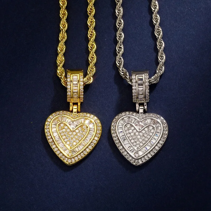 Hip Hop Black Rhinestone Heart - огляд і ціна Fashion Street Singapore