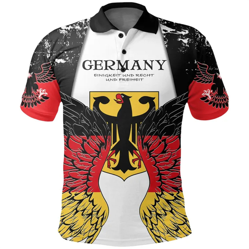 German Coat Of Arms Polo Shirt - огляд і ціна Street Fashion Germany