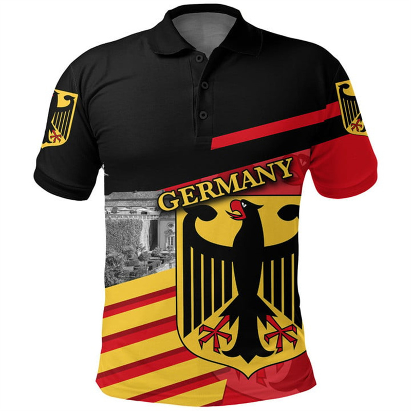 German Coat Of Arms Polo Shirt - огляд і ціна Street Fashion Germany