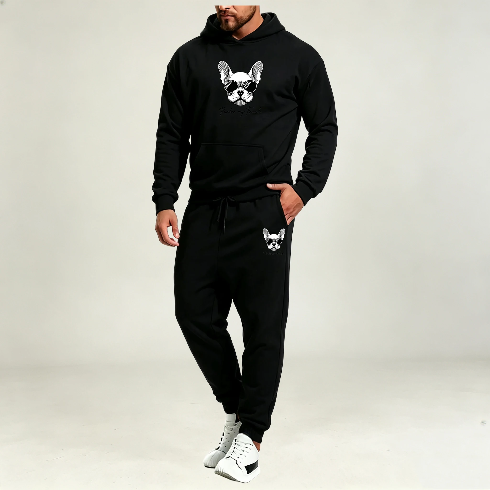 Men Clothing Sets 2Pcs Autumn  - огляд і ціна Street Fashion Winter