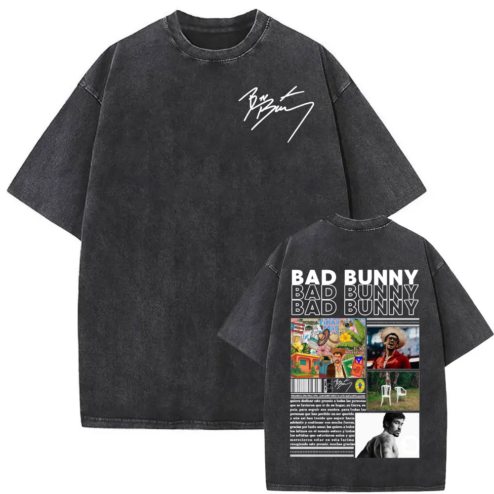 Bad Bunny DTMF Debi Tirar Mas  - огляд і ціна Foto Street Fashion