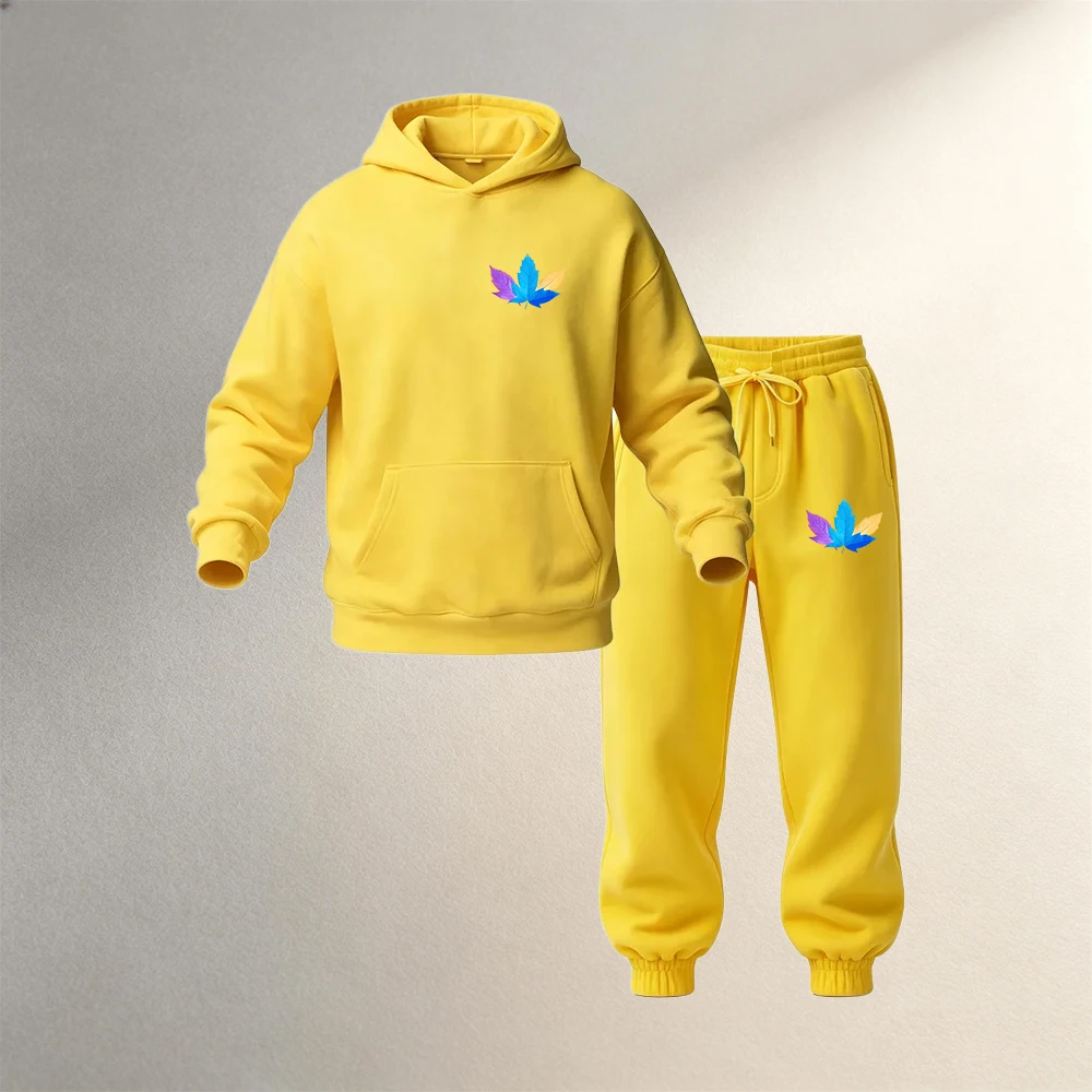 Men Clothing Sets Pullover 2Pc - огляд і ціна Street Fashion Winter