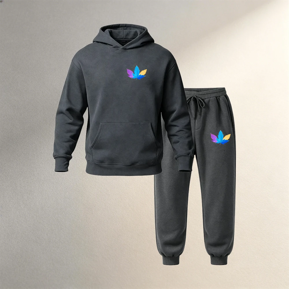 Men Clothing Sets Pullover 2Pc - огляд і ціна Street Fashion Winter