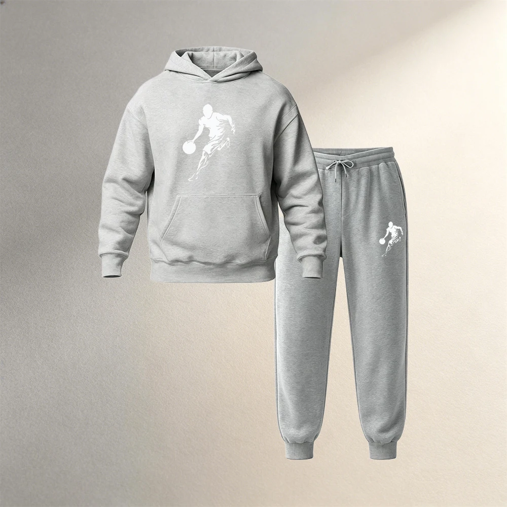 Men's Clothing Pullover Hoodie - огляд і ціна Street Fashion Winter