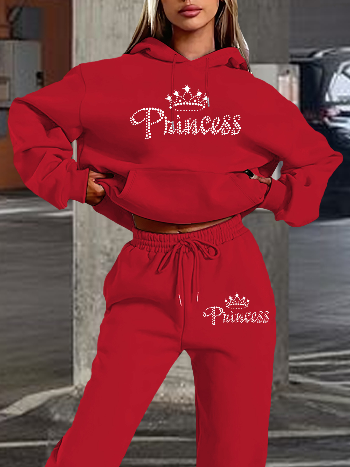 Women 2026 New 2Pcs Hoodie & S - огляд і ціна Street Fashion Winter