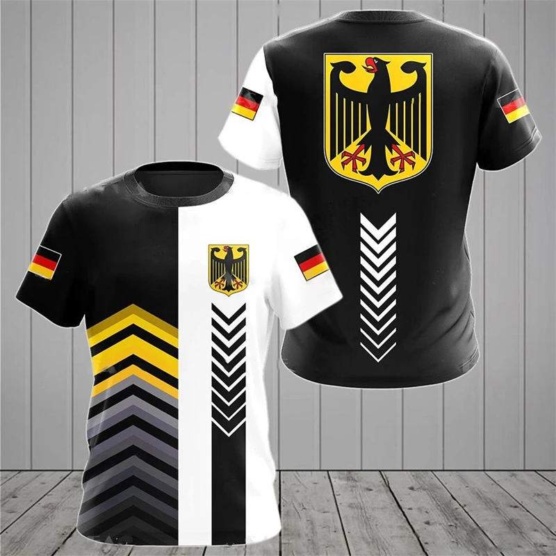 Unisex Germany Camo T-Shirt, E - огляд і ціна Street Fashion Germany