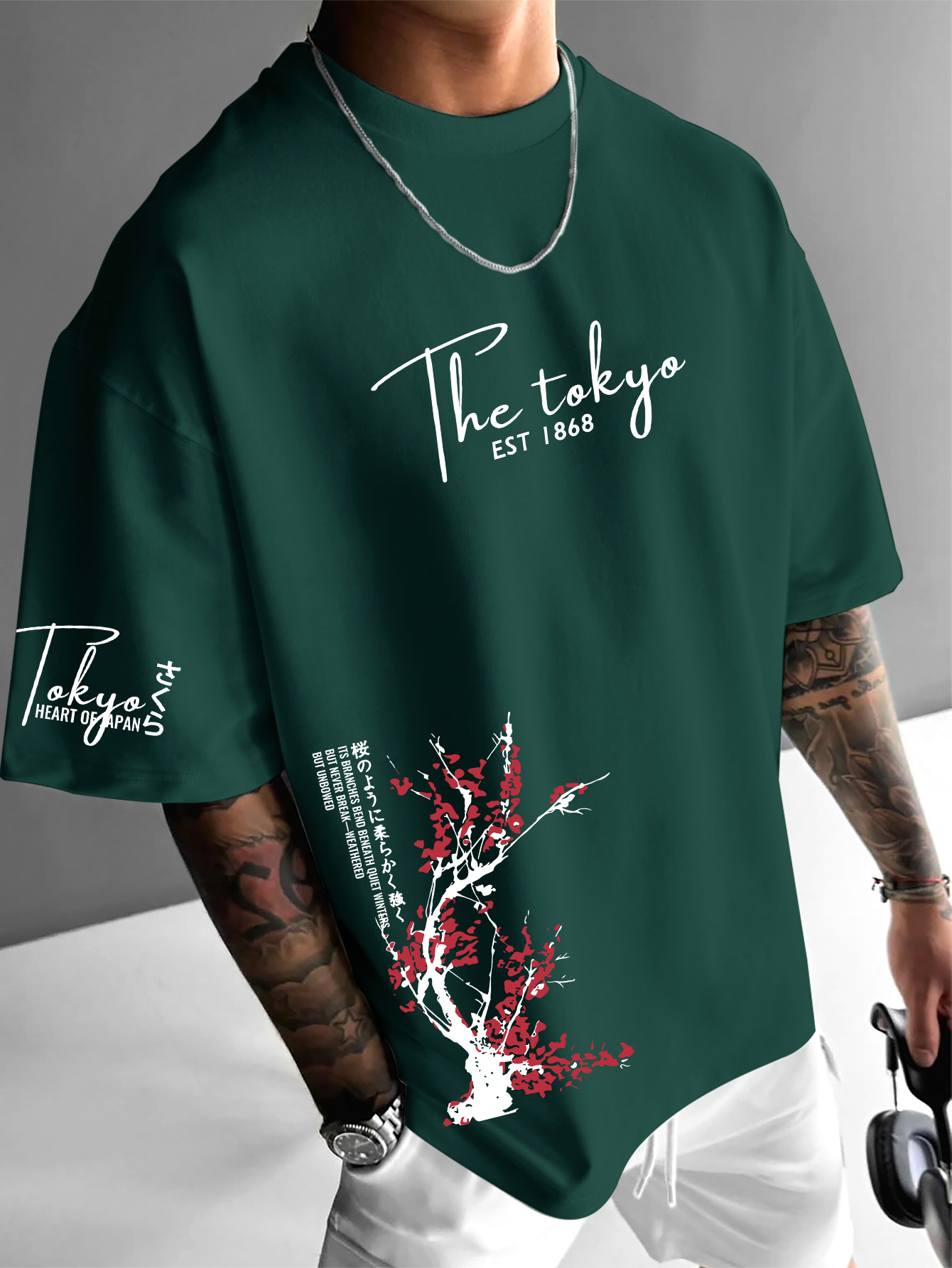 Tokyo EST 1868 Cherry Blossom  - огляд і ціна Street Fashion Shibuya